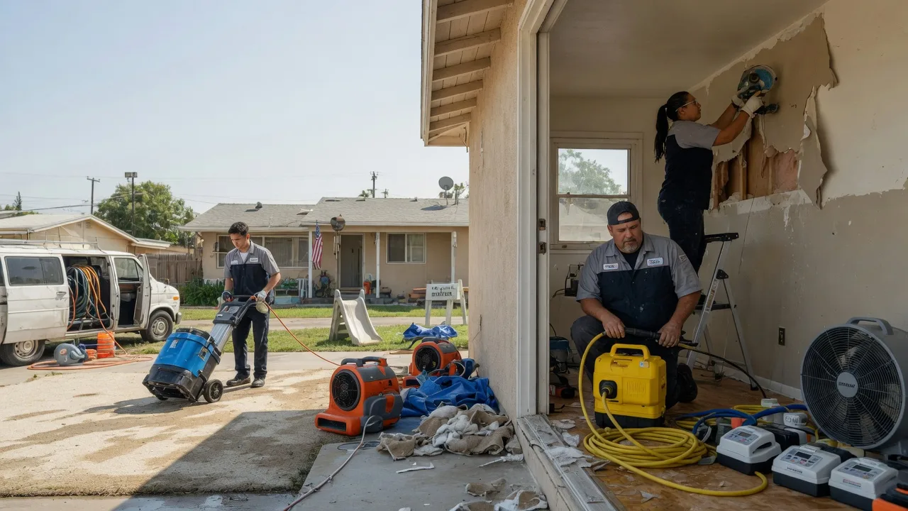 Water Damage Restoration in Manchester, IA near me